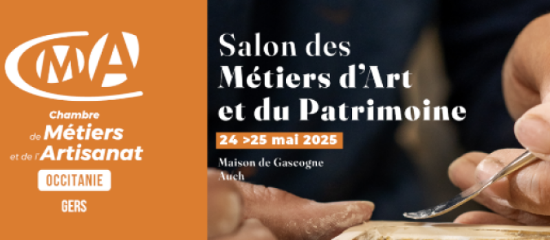 Troisième édition du Salon des métiers d'art et du patrimoine