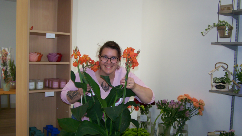 " Le jardin fleuri " une fleuriste s'installe à Saint-Clar.