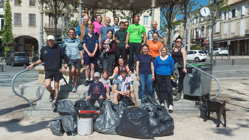 42 kilos de déchets ramassés pour la 5e édition de l’Écorun des Galopins