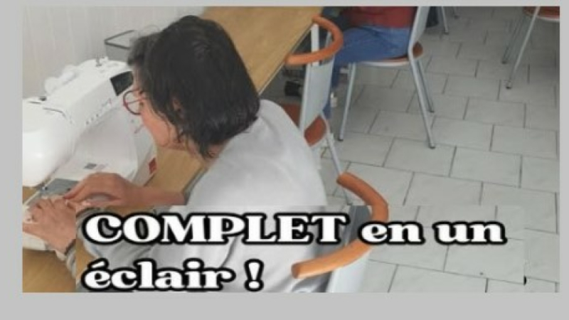 Le Bar à Couture de Bobine d'écureuil a affiché de nouveau complet