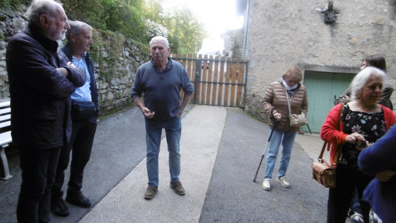 Quand les Amis du  Moulin découvrentun moulin à eau, l'abbaye de l'Escaladieu et le chateau de Mauvezin