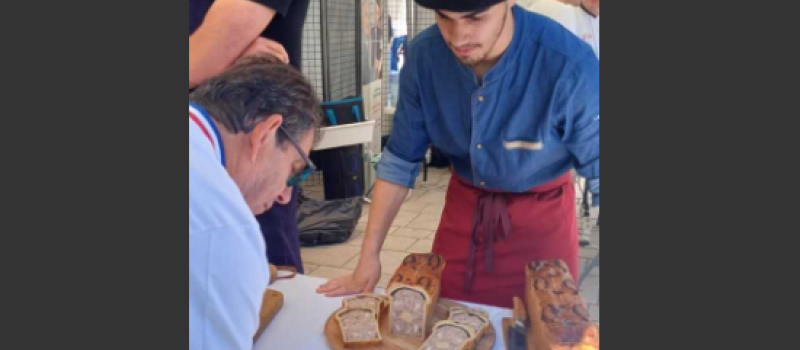 Mathias Bernès a participé à la semaine du goût