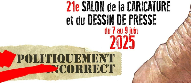 Le 21ème Salon de la Caricature et du Dessin de Presse