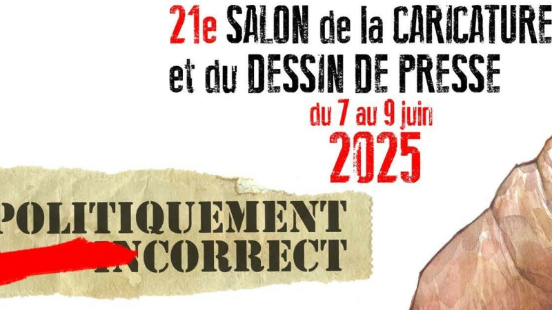 Le 21ème Salon de la Caricature et du Dessin de Presse