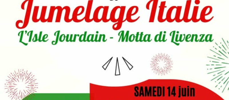 Modalites d'inscriptions aux repas d' anniversaire des 30  ans du jumelage entre l'isle jourdain et motta di livenza