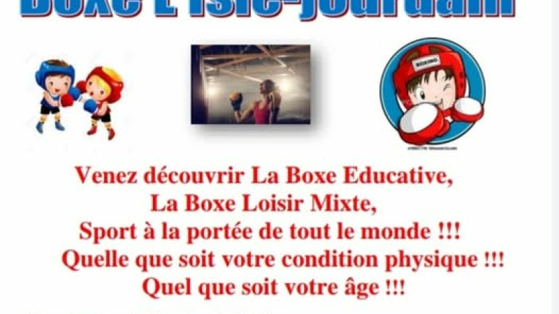 Venez essayer la boxe ...