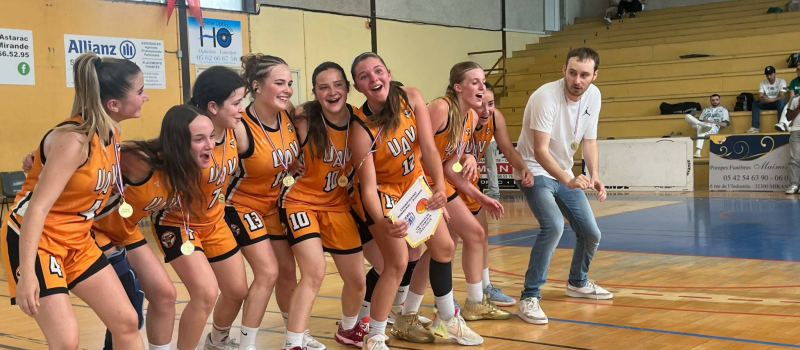 UAV Basket : deux équipes championnes Armagnac Bigorre  !