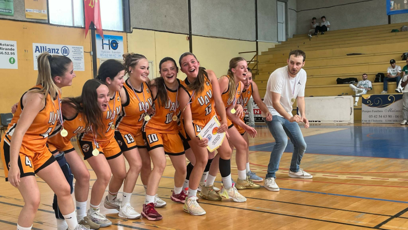 UAV Basket : deux équipes championnes Armagnac Bigorre  !