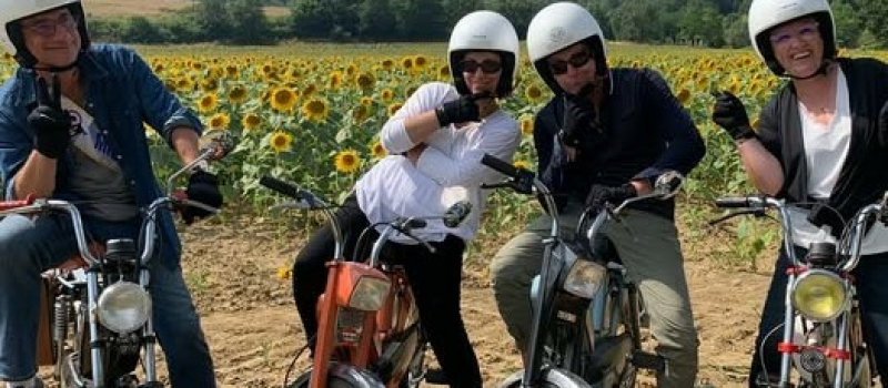Remontez le temps en mobylette vintage !