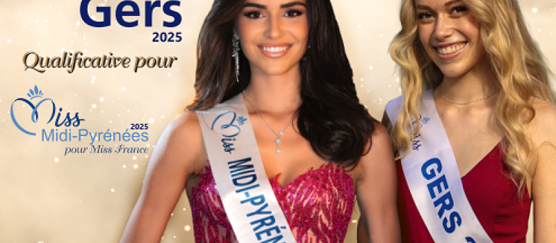Communiqué du Comité Miss Gers dévoile l’affiche officielle de l’élection Miss Gers 2025