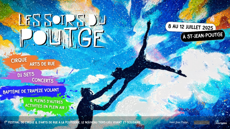 Premier festival de cirque et d'art de rue à Saint-Jean Poutge !