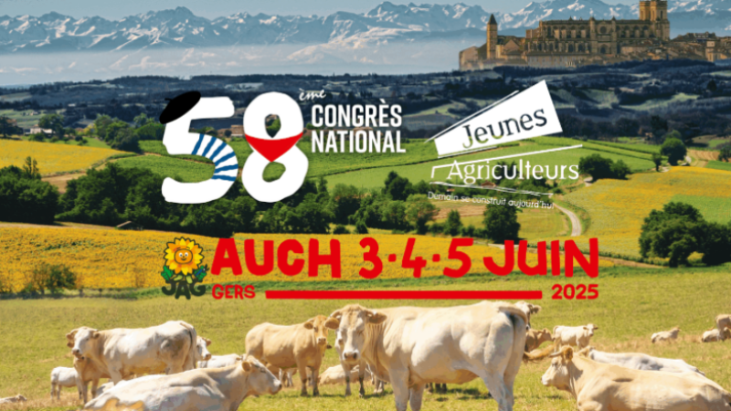 Congrès national des Jeunes Agriculteurs avec la présence de deux ministres, de la présidente de Région et 600 congressistes