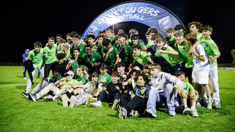 Les U17 remportent la coupe du Gers pour la 3ème fois consécutive