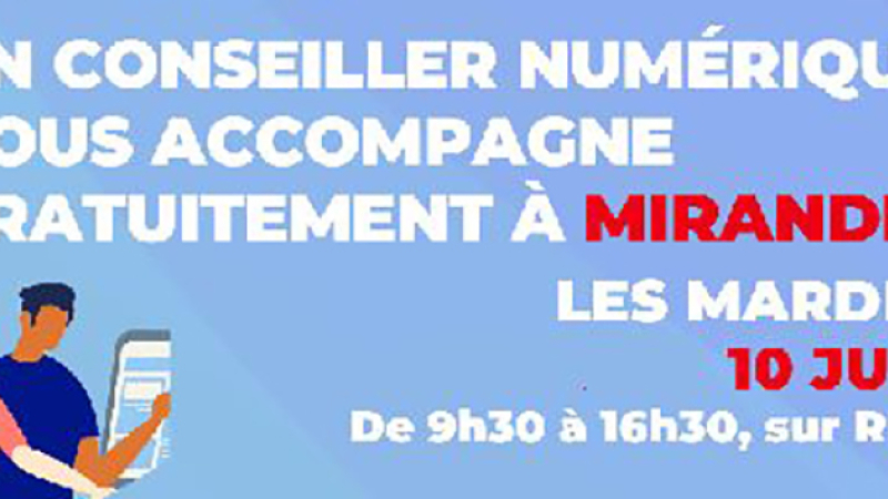 Un conseiller numérique à votre service
