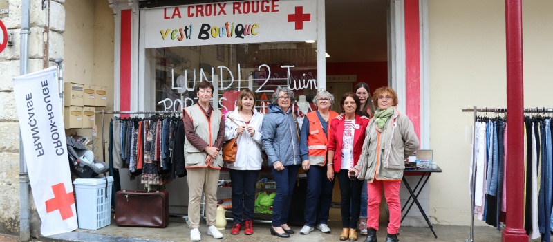 Portes ouvertes à la boutique de la Croix Rouge
