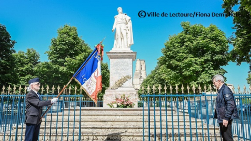 Cérémonie d'hommage en l'honneur du Maréchal Lannes