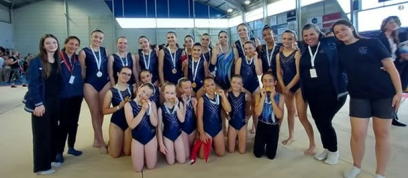 La Clochette accueillait la finale régionale de Gymnastique acrobatique et de teamgym
