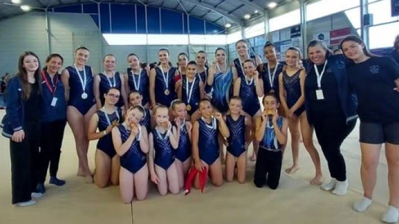 La Clochette accueillait la finale régionale de Gymnastique acrobatique et de teamgym