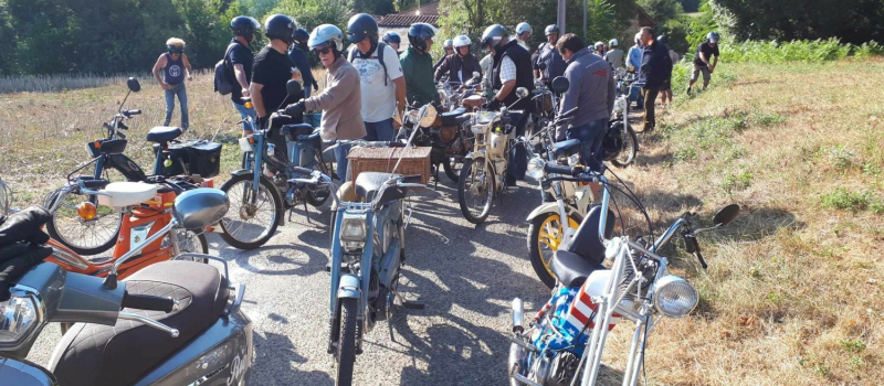 Dixième anniversaire des 50 km en mobylette !