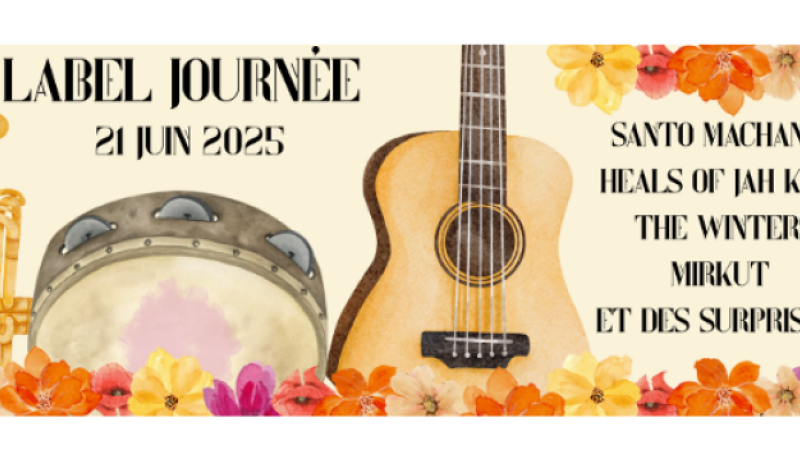 Label journée au kiosque pour la fête de la musique !