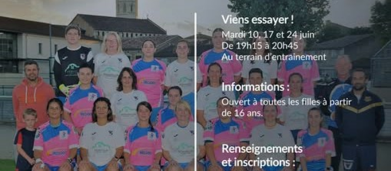 Foot féminin à 11 : rejoins - nous !