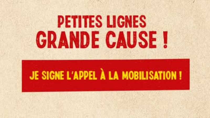 Appel à pétition de la région Occitanie pour nos lignes ferroviaires
