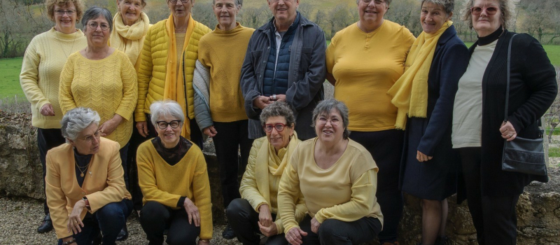 Méli-melo et la "Cour des filles " pour fêter la musique à St Jean le Comtal