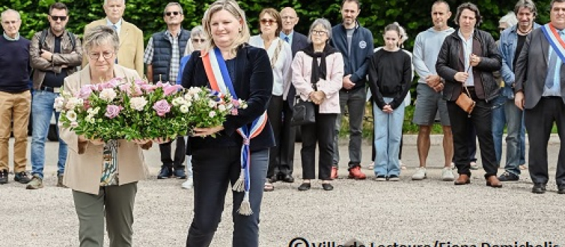 Cérémonie du 8 juin présidée par Valérie Manissol, première adjointe