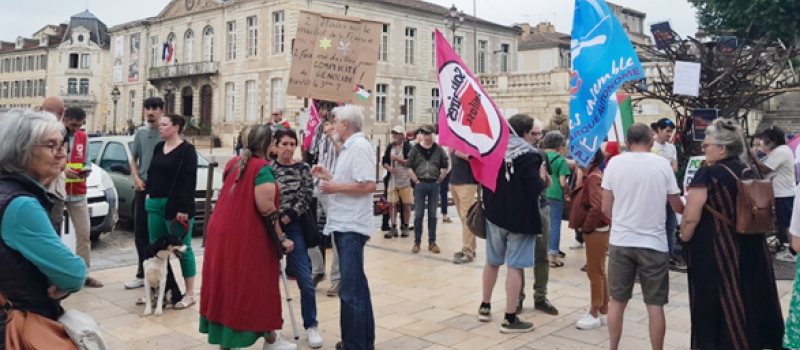 France-Palestine : le collectif demande l'arrêt des massacres