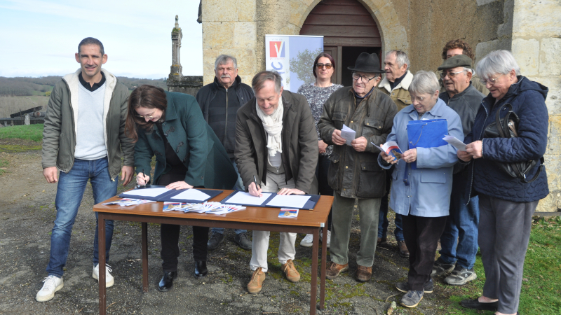 Bilan positif pour l'association "Les amis de l'église Sainte Radegonde"