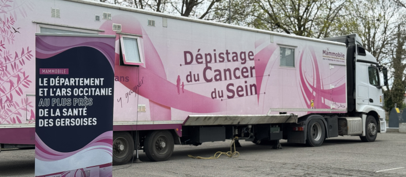 Mammobile: la 1000ème mammographie réalisée ce 23 juin à Marsolan