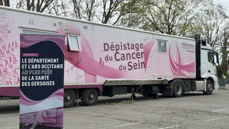 Mammobile: la 1000ème mammographie réalisée ce 23 juin à Marsolan