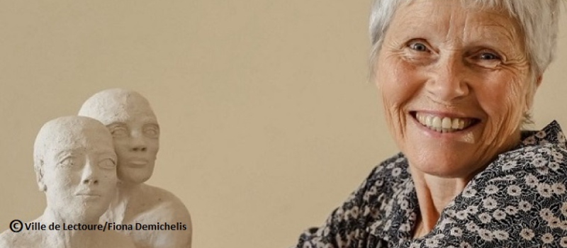 Patricia Chaplain expose ses œuvres sculptées à la mairie
