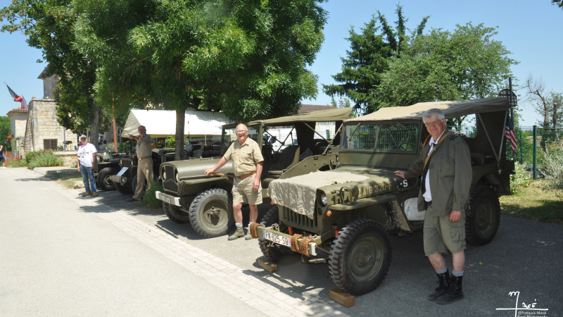 Le Jeep Club d’Artagnan au rendez-vous du souvenir