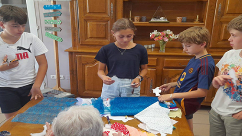 Notre dame sur le chemin de Lézian