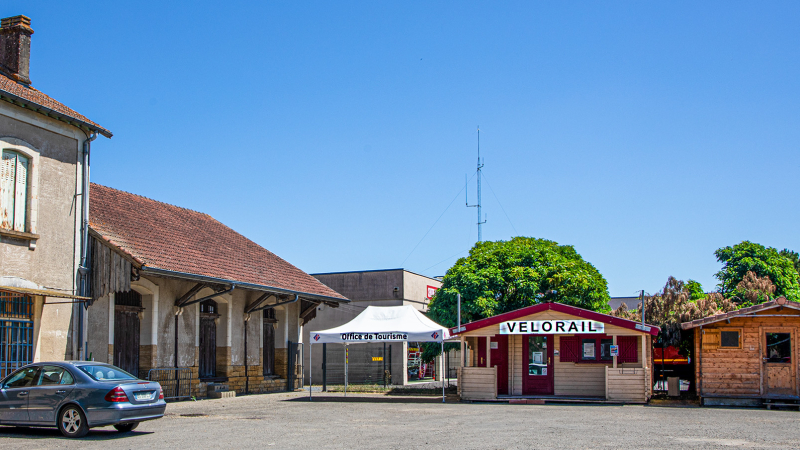 L'Office de tourisme de Nogaro s'installe pour l'été au vélorail