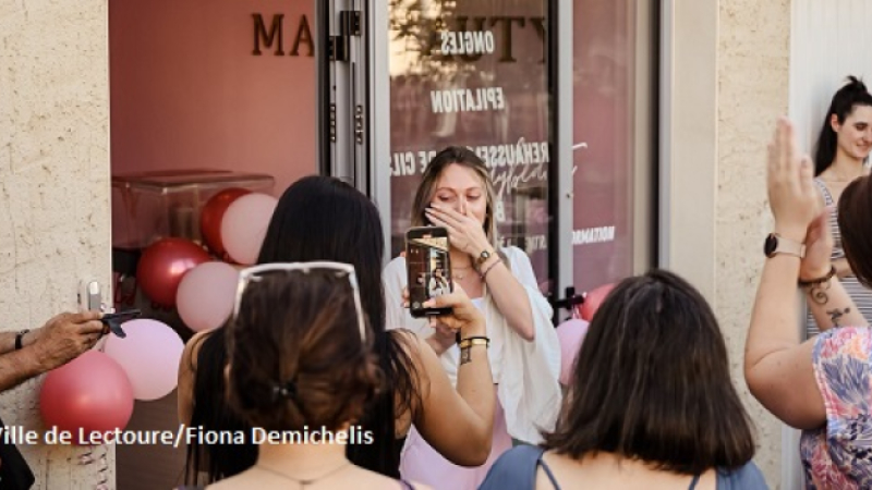 Inauguration de l'institut de beauté MAYBEAUTY