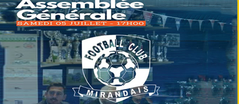 AG du Football Club Mirandais