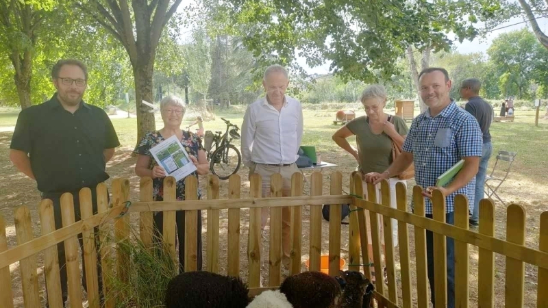 L'écopaturage tout "bénef" pour la planète et pour la commune