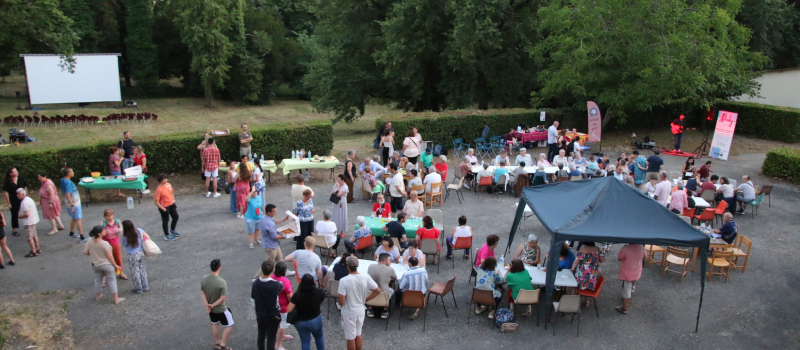 Le ciné plein air !