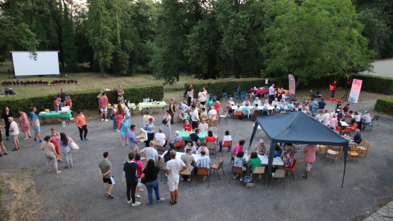 Le ciné plein air !