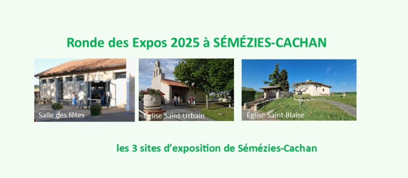 Une des escales de La Ronde des Expos à Sémézies-Cachan