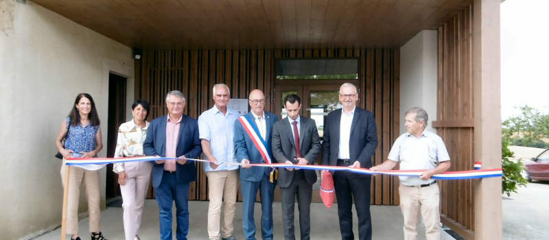 Inauguration de la salle des fêtes , un lien pour tous les habitants