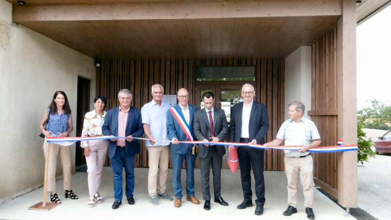 Inauguration de la salle des fêtes , un lien pour tous les habitants