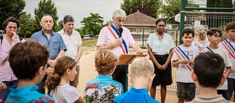 Inauguration du City-stade, un équipement pour les jeunes