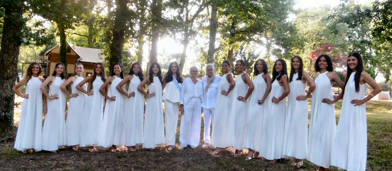 Les Miss de Midi Pyrénées en weekend d'intégration  au Whaca Lodge
