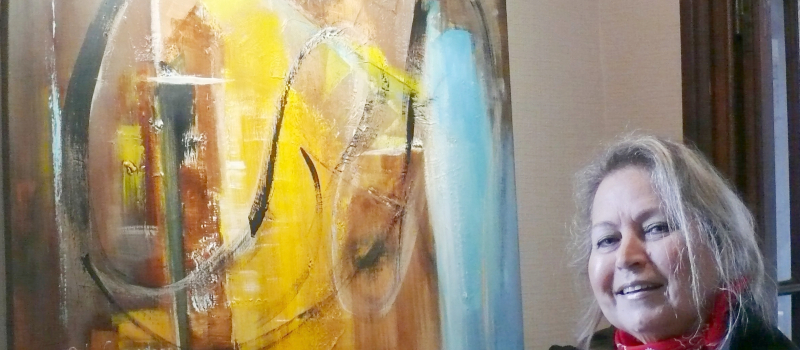 Christine Couderc : la peinture comme respiration vitale