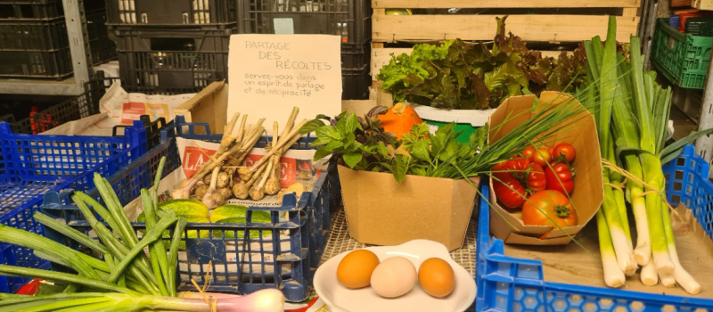 Mini marché à Plaisance du Gers
