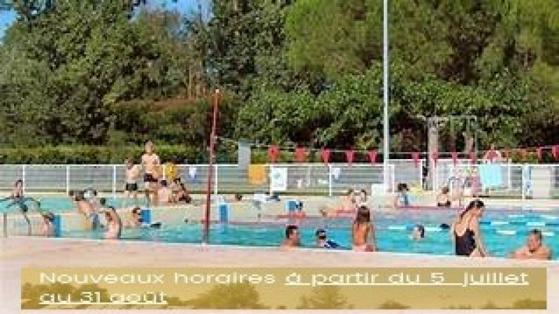 La piscine intercommunale change ses d'horaires