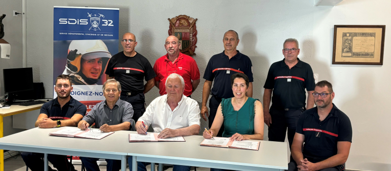 Signature officielle de la Convention de Disponibilité Employeur
